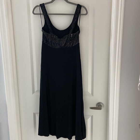 Black dress with sequin top - size S - Picture 2 of 6